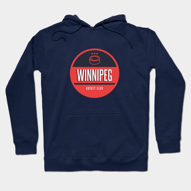 Winnipeg hockey club Hoodie by BVHstudio